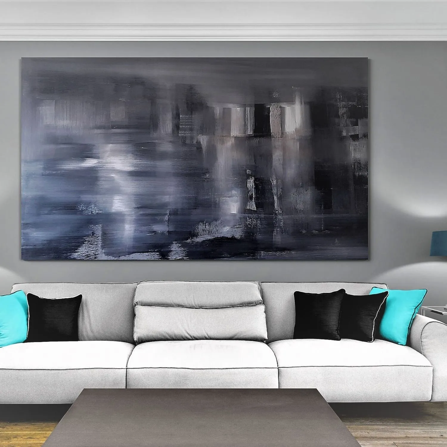 Fantasy hanging in a furnished room